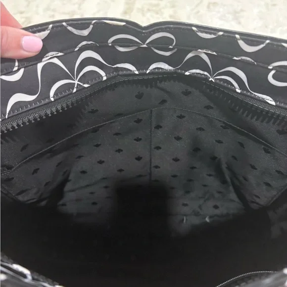 Kate Spade bow print tote bag - Picture 8 of 9
